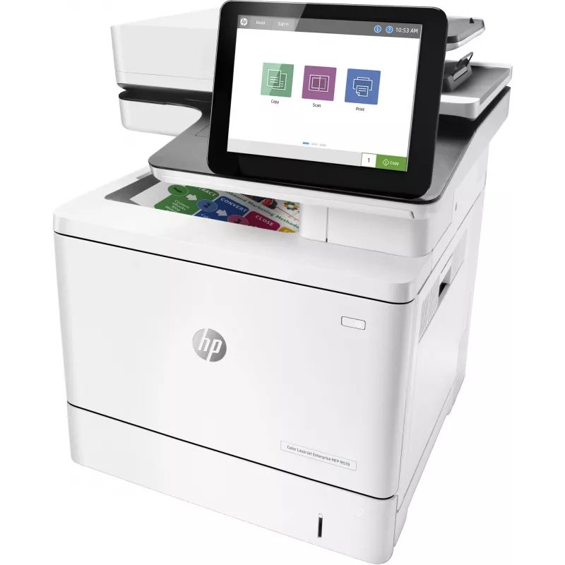 HP Color LaserJet Enterprise MFP M578dn, láser, impresión en color, 1200 x 1200 DPI, A4, impresión directa, blanco