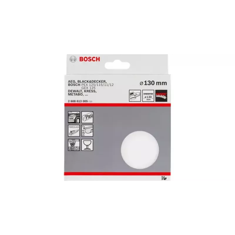 Esponja de pulir Bosch 2608613005
