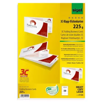 Tarjeta de visita Sigel LP838