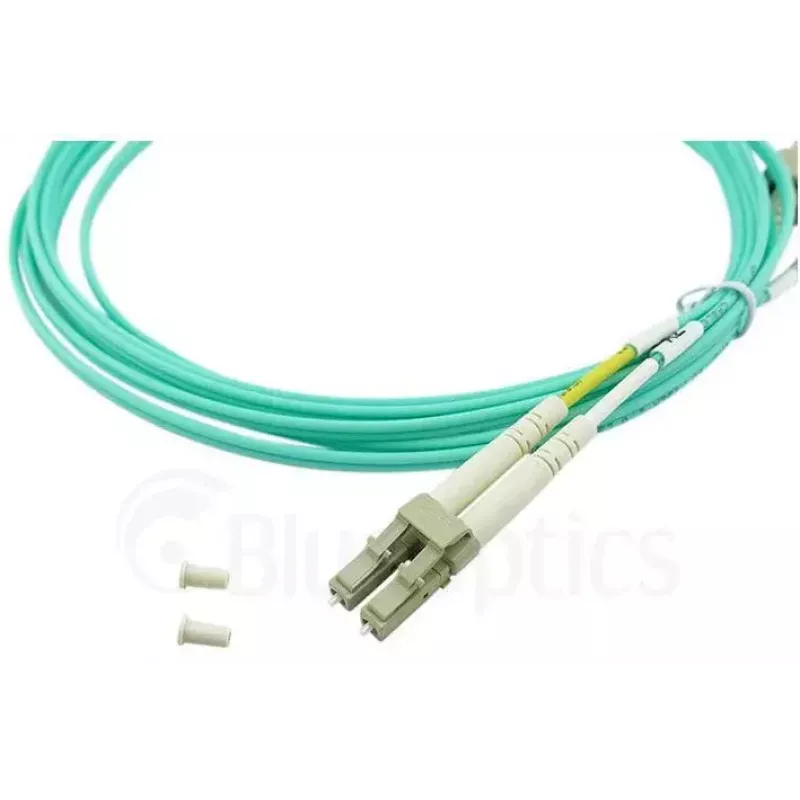 BlueOptics 050502K512000003M-BO Cable de conexión de fibra óptica dúplex (compatible con Corning), LC-UPC/LC-UPC, multimodo OM3 50/125 µm, 3 m