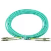 BlueOptics 050502K512000003M-BO Cable de conexión de fibra óptica dúplex (compatible con Corning), LC-UPC/LC-UPC, multimodo OM3 50/125 µm, 3 m