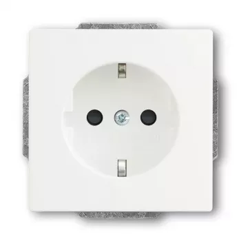 Toma de corriente Busch-Jaeger 2011-0-3879 CEE 7/3 2P+E 16A 250V blanco