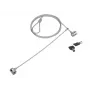 Candado para portátil Conceptronic CNBSLOCK15T 1,5 m plata 2 llaves