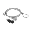 Candado para portátil Conceptronic CNBSLOCK15T 1,5 m plata 2 llaves