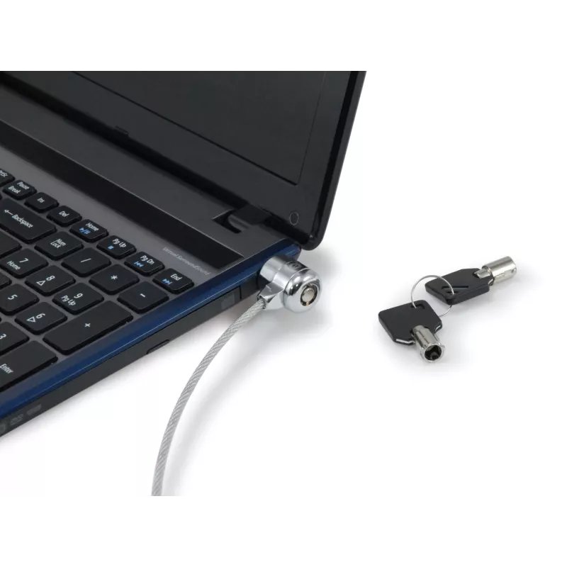 Candado para portátil Conceptronic CNBSLOCK15T 1,5 m plata 2 llaves