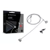 Candado para portátil Conceptronic CNBSLOCK15T 1,5 m plata 2 llaves