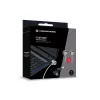 Candado para portátil Conceptronic CNBSLOCK15T 1,5 m plata 2 llaves