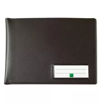 Organizador personal Sigel EF610 piel sintética plástico negro