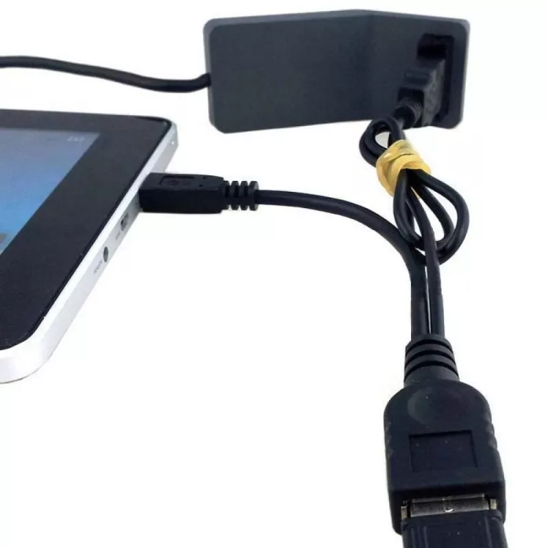 Cable USB 2.0 OTG Techly A H Micro USB M con USB 30cm negro ICOC MUSB-MC2