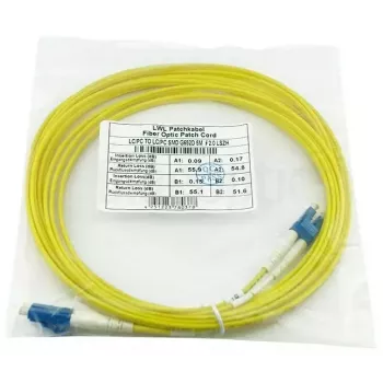 Cable de fibra óptica BlueOptics SFP3131BU1.5MK LC G.657.A1 1,5 m amarillo