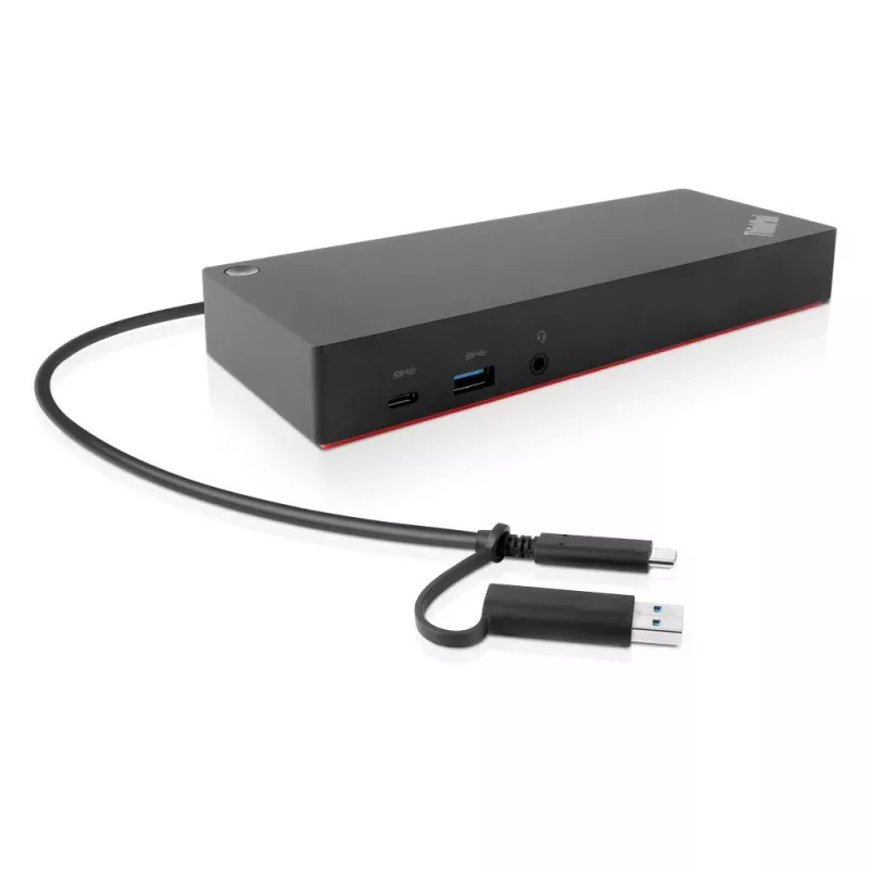 Lenovo ThinkPad Hybrid USB-C con USB-A Dock Cableado USB 3.2 Gen 2 (3.1 Gen 2) Type-C Negro