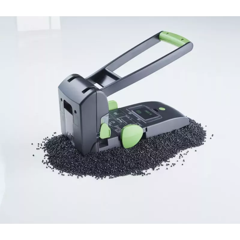 Perforadora Novus B 2200 re+new 200 hojas Negro Verde