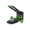 Perforadora Novus B 2200 re+new 200 hojas Negro Verde