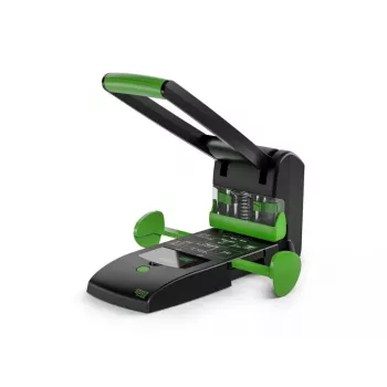 Perforadora Novus B 2200 re+new 200 hojas Negro Verde