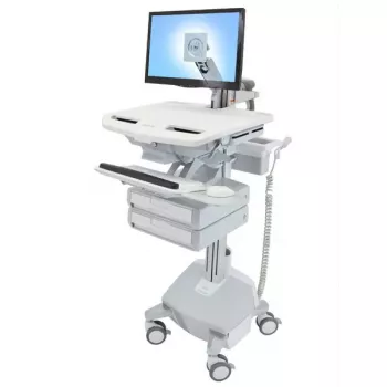 Carro multimedia Ergotron StyleView aluminio gris blanco