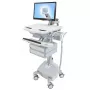 Carro multimedia Ergotron StyleView aluminio gris blanco