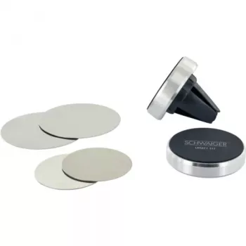 Soporte pasivo Schwaiger LHSET1 511 teléfono móvil smartphone negro plata
