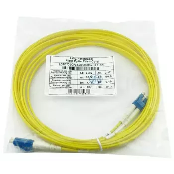 BlueOptics SFP3131BU10MK Cable de fibra óptica InfiniBand 10 m LC amarillo