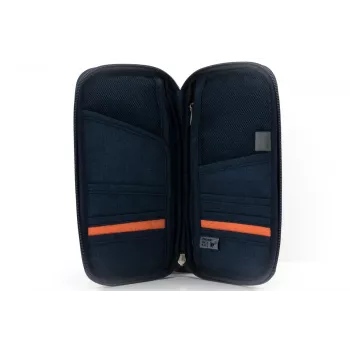 Safe Flight Bolsa de viaje de poliéster azul TROIKA TRV20/DB