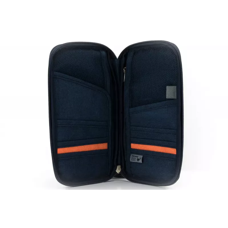 Safe Flight Bolsa de viaje de poliéster azul TROIKA TRV20/DB