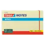Bloc de notas adhesivas TESA 57655 rectangular amarillo