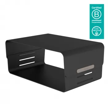 Dataflex Addit Bento® elevador de monitor - ajustable 123, independiente, 20 kg, regulación de altura, negro