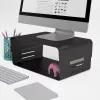 Dataflex Addit Bento® elevador de monitor - ajustable 123, independiente, 20 kg, regulación de altura, negro