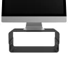 Dataflex Addit Bento® elevador de monitor - ajustable 123, independiente, 20 kg, regulación de altura, negro