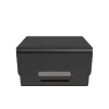 Dataflex Addit Bento® elevador de monitor - ajustable 123, independiente, 20 kg, regulación de altura, negro