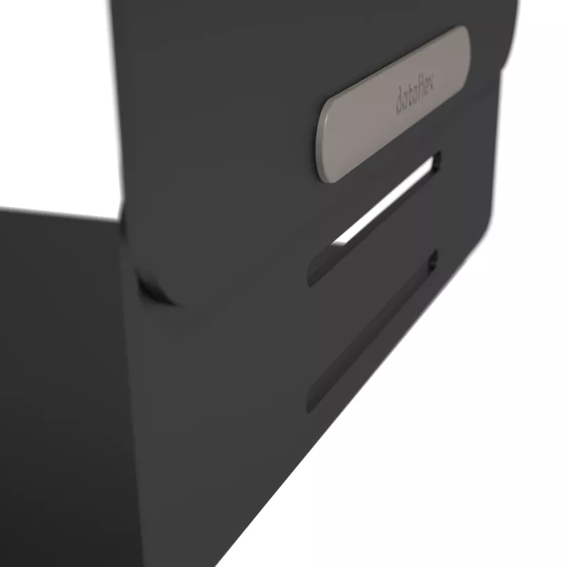 Dataflex Addit Bento® elevador de monitor - ajustable 123, independiente, 20 kg, regulación de altura, negro