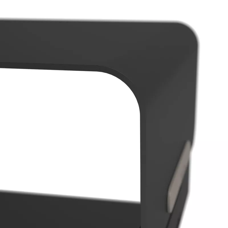 Dataflex Addit Bento® elevador de monitor - ajustable 123, independiente, 20 kg, regulación de altura, negro