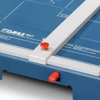Dahle 867 cortapapeles 3,5 mm 35 hojas 46 cm longitud de corte