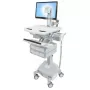 Carro multimedia Ergotron StyleView aluminio gris blanco