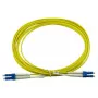Cable de fibra óptica BlueOptics SFP3131BU3MK 3 m OS2 LC–LC amarillo, 9 µm, dúplex completo