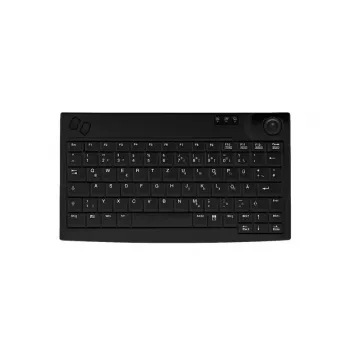Active Key AK-440 Teclado de oficina USB QWERTZ Francés Negro Mecánico Tenkeyless