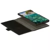 Funda tipo cartera dbramante1928 Lynge para Samsung Galaxy S23 Ultra — negra, 3 compartimentos para tarjetas, compatible con 6,8