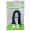 Cable USB 2.0 Techly conector macho A / conector macho B en ángulo 2m ICOC U-AB-20-ANG