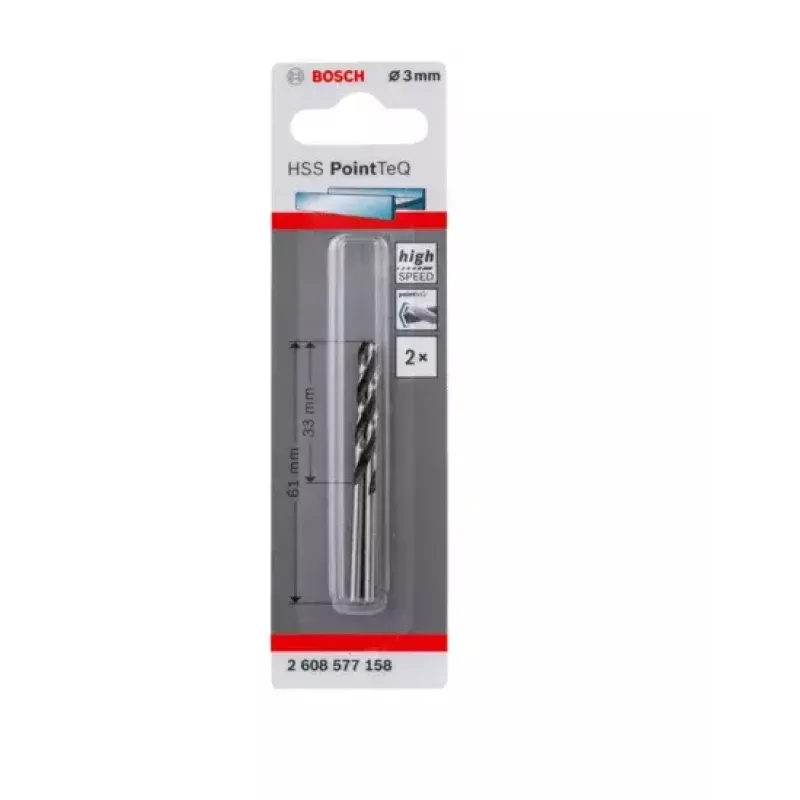 Brocas helicoidales HSS Bosch PointTeQ