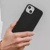 Woodcessories Bio Case Funda para móvil Carcasa Negra iPhone 14 Plus 17 cm