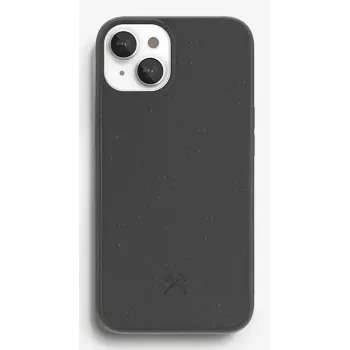 Woodcessories Bio Case Funda para móvil Carcasa Negra iPhone 14 Plus 17 cm