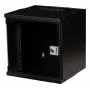 Armario de pared EQUIP EWM-06-3030-B 6U, 312 mm de ancho, 300–330 mm de profundidad, negro