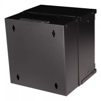 Armario de pared EQUIP EWM-06-3030-B 6U, 312 mm de ancho, 300–330 mm de profundidad, negro