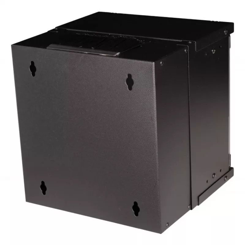 Armario de pared EQUIP EWM-06-3030-B 6U, 312 mm de ancho, 300–330 mm de profundidad, negro