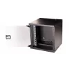 Armario de pared EQUIP EWM-06-3030-B 6U, 312 mm de ancho, 300–330 mm de profundidad, negro
