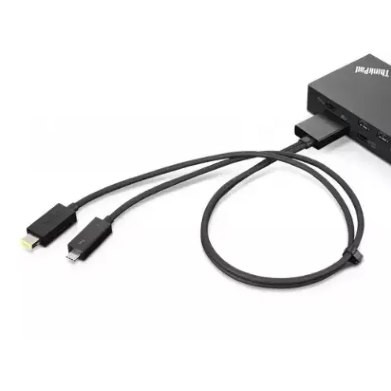 Lenovo 4X90U90616 Adaptador gráfico USB negro