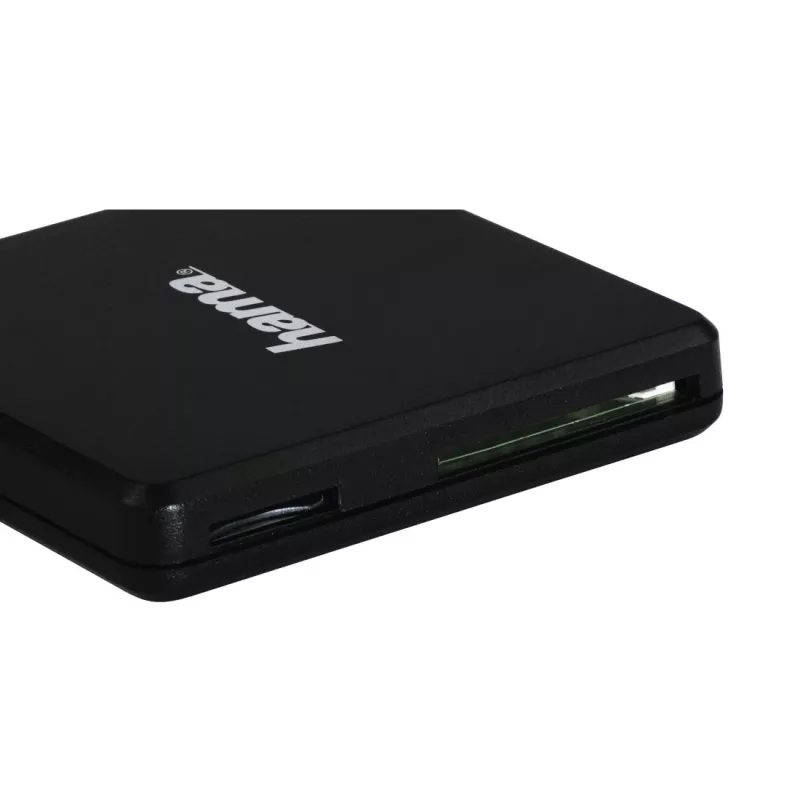 Hama 00124156 lector de tarjetas USB 3.2 Gen 1 (3.1 Gen 1) Type-A negro