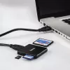 Hama 00124156 lector de tarjetas USB 3.2 Gen 1 (3.1 Gen 1) Type-A negro