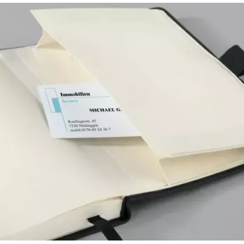 Cuaderno Sigel CO132 A6 194 hojas negro