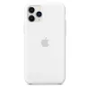 Funda de silicona Apple iPhone 11 Pro Blanca