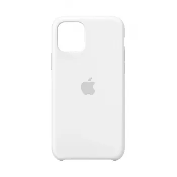 Funda de silicona Apple iPhone 11 Pro Blanca